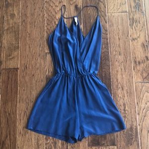 Navy Blue Romper